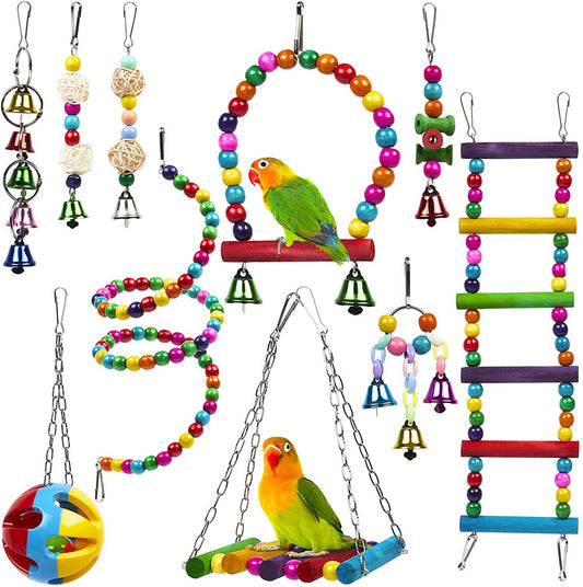 Parrot Toys 10-Piece Set